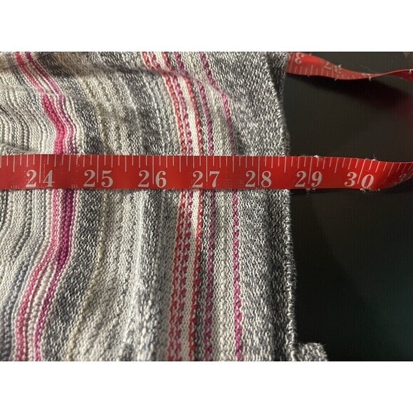 NIC+ZOE Women's Plus Size 1X Linen Blend Boho Western Space Dye Cardigan Sweater - Picture 4 of 6